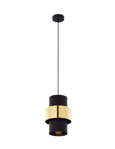 Підвісний світильник/люстра TK-LIGHTING Calisto Чорний / Золотий