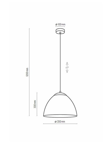 Підвісний світильник/люстра TK-LIGHTING Faro Сірий