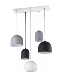 Підвісний світильник/люстра TK-LIGHTING  Tempre Чорний, Білий, 