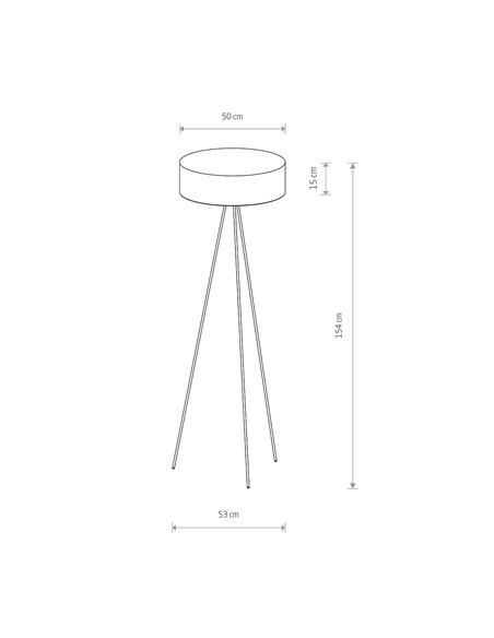 Торшер Nowodvorski CADILAC III Бежевий