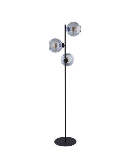 Торшер TK-LIGHTING Tokyo Сірий