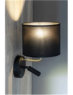 Настінний світильник TK Lighting Enzo Чорний 2