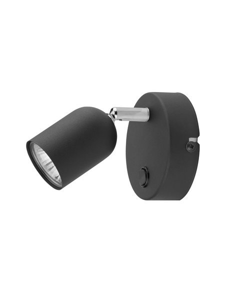 Настінний світильник (Бра) TK Lighting Top Чорний