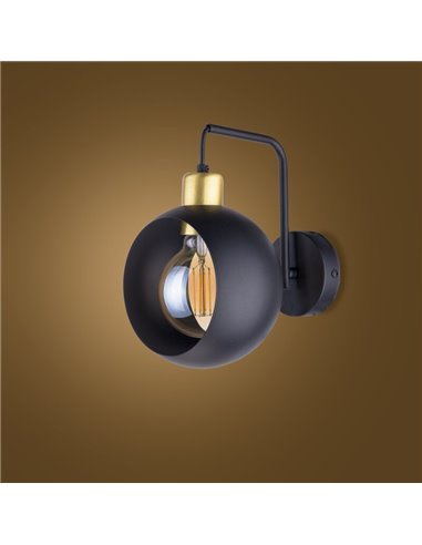 Настінний світильник (Бра) TK Lighting Cyklop  Чорний
