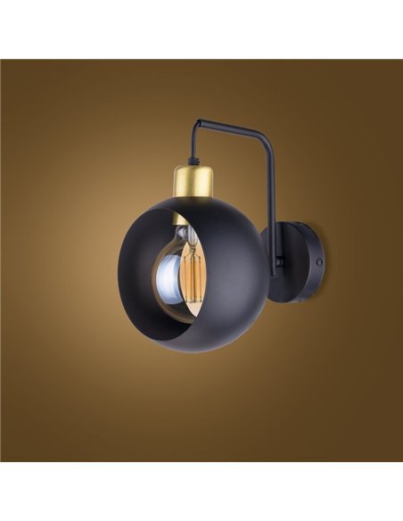 Настінний світильник (Бра) TK Lighting Cyklop  Чорний