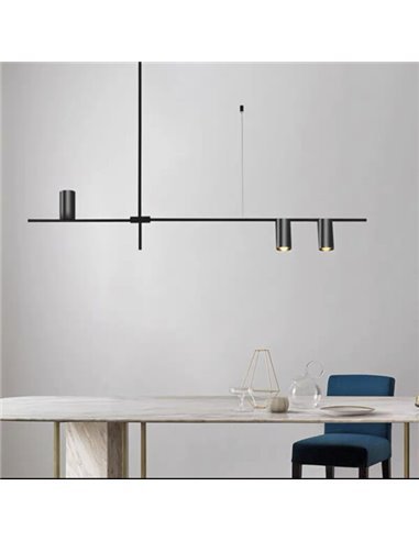 Підвісний світильник/люстра Terra svet TUBUS LINEAR PENDANT Чорний