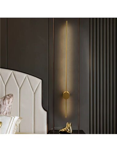 Настінний світильник (Бра) DOMOSVET Pipeline Wall Light Золото