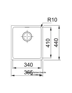 Кухонна мийка Franke Sirius  Сірий (144.0649.546) 2