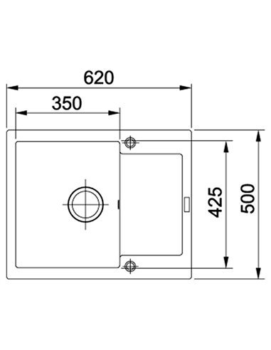 Кухонна мийка Franke MARIS  Сірий камінь (114.0565.115)