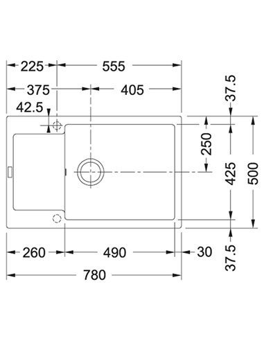 Кухонна мийка Franke MARIS  Онікс (114.0374.920)