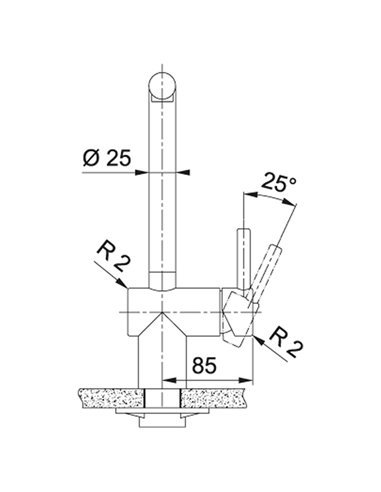 Кухонний змішувач Franke ATLAS NEO Мідь (115.0628.208)