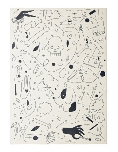 КИЛИМ TATTOO БІЛИЙ