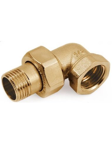 Кутове розбірне з'єднання (американка) General Fittings 1/2"