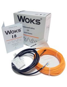 Нагрівальний кабель Woks 18 / 295Вт 2 м²