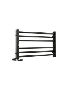 Рушникосушка Laris Чорний Зебра Горизонт 50,5х83 см