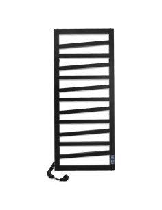 Рушникосушка Laris Чорний Зебра Міраж 120х50 см