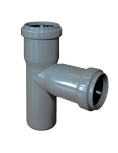 Каналізаційне Трійник Ostendorf Ø50мм, 87°