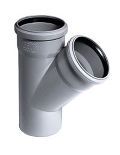 Каналізаційне Трійник Ostendorf Ø110мм, 45°