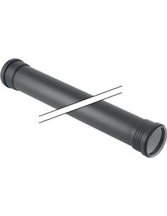 Труба Geberit Silent-PP із двома розтрубними муфтами d125мм, L200см (390.613.14.1)