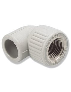 Коліно Wavin Ekoplastik Ø20мм, 90°