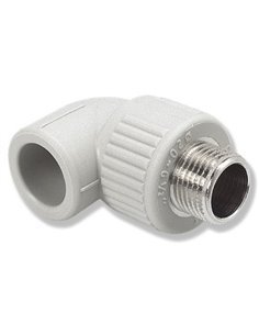 Коліно Wavin Ekoplastik Ø20мм, 90°