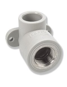 Коліно настінне Wavin Ekoplastik Ø20мм, 90°