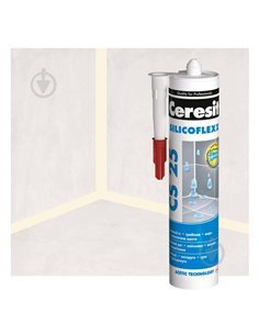 Герметик Силіконовий Ceresit CS 25 SILICOFLEXX 280 мл Жасмін