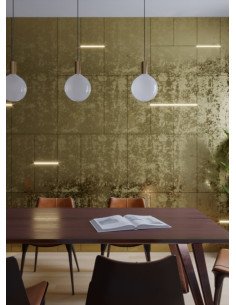 Стінові панелі з латуні