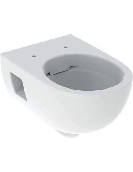 Підвісний унітаз Geberit Selnova лійкоподібний, напівзакрита форма, Rimfree