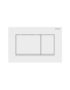 Клавіша змиву Geberit Sigma30, білий / білий матовий (115.883.11.1)