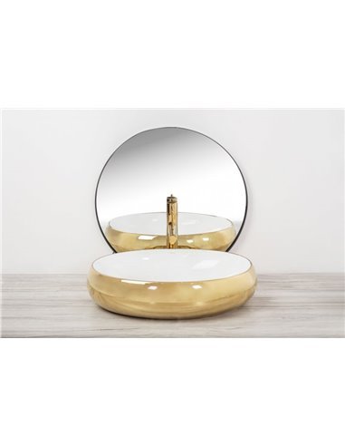 REA MELANIA WHITE / GOLD