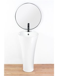 Умивальник (раковина) REA AGNES монолітний білий 2