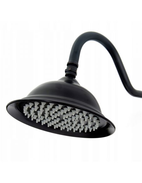 Душовий гарнітур REA RETRO OLD BLACK чорний
