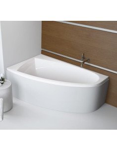 Ванна Rineia 150x095 ліва з ніжками + сифон R135L 2