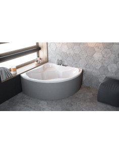 Ванна KERIA 150x150 з ніжками + сифон R135L