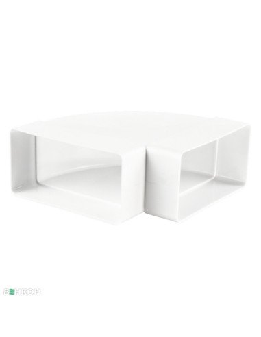 Коліно 90° Прямокутний Vents, 60х204 мм