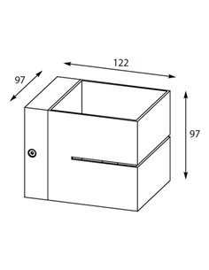Настінний світильник Zuma Line 91066 Transfer Wl 2 White
 2