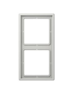 Рамка Jung LS 990 світло-сіра 2-а ( LS982LG )