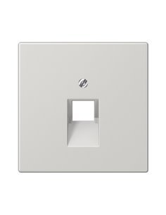 Центральна плата Jung світло-сіра RJ-45 1-на ( LS969-1UALG )