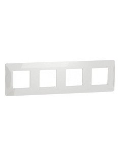 Рамка Schneider Unica Studio біла 4-на ( NU200818 )