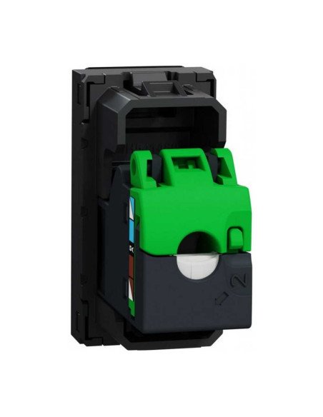 Розетка Schneider Unica NEW антрацит 1-на 1 модуль RJ-45 UTP 6 ( NU341454 )
