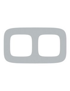 Рамка Valena Allure алюміній 2-на ( 754392 )