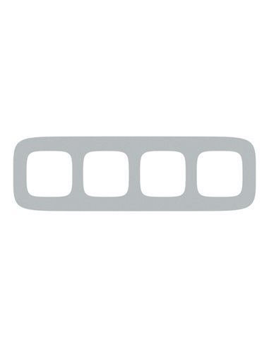 Рамка Valena Allure алюміній 3-на ( 754393 )