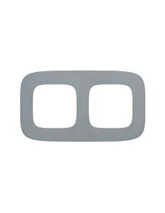 Рамка Valena Allure полірована сталь 2-на ( 755502 )