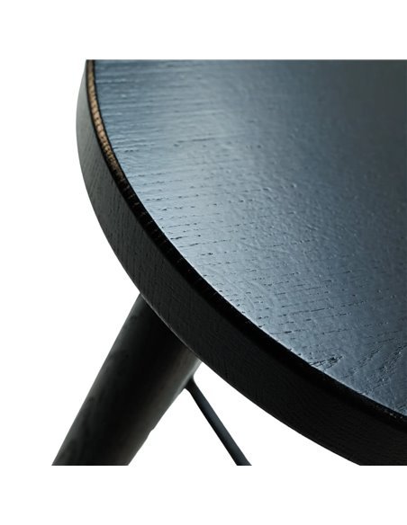 Стілець напівбарний №3 чорний