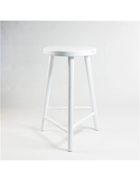 Стілець напівбарний №3 чорний