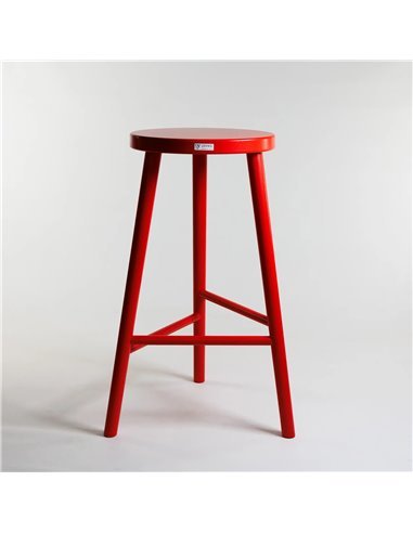 Стілець напівбарний №3 чорний