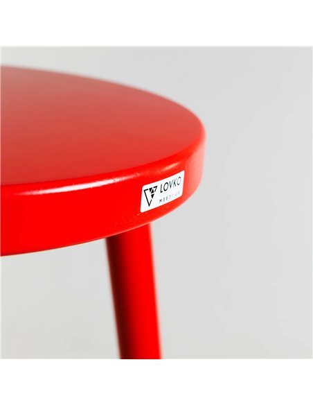 Стілець напівбарний №3 чорний