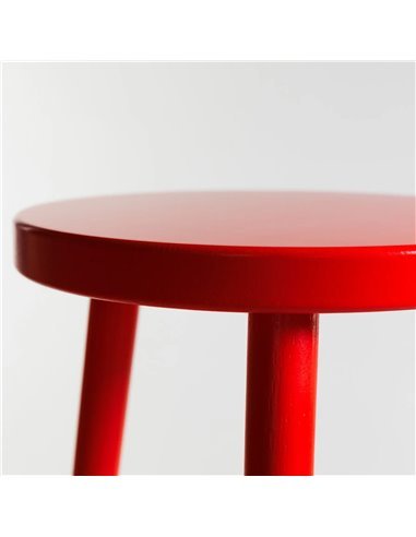 Стілець напівбарний №3 чорний