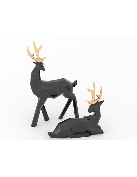 Статуетка Deer Black